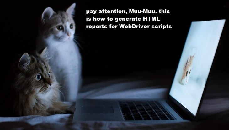 cats and html reports