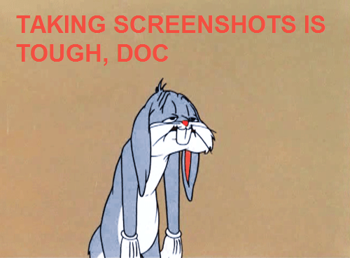 bugs bunny upset